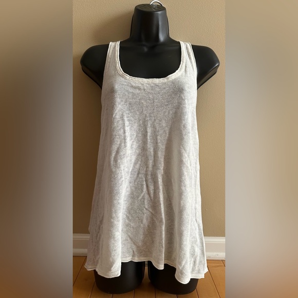 VINTAGE BCBGMaxAzria linen/cotton blend tank • size m - Picture 5 of 11